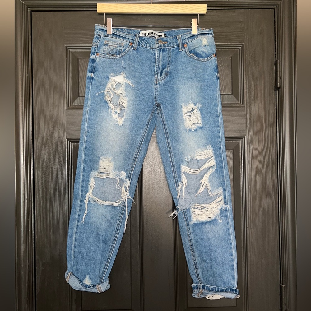 The Laundry Room Distressed Denim